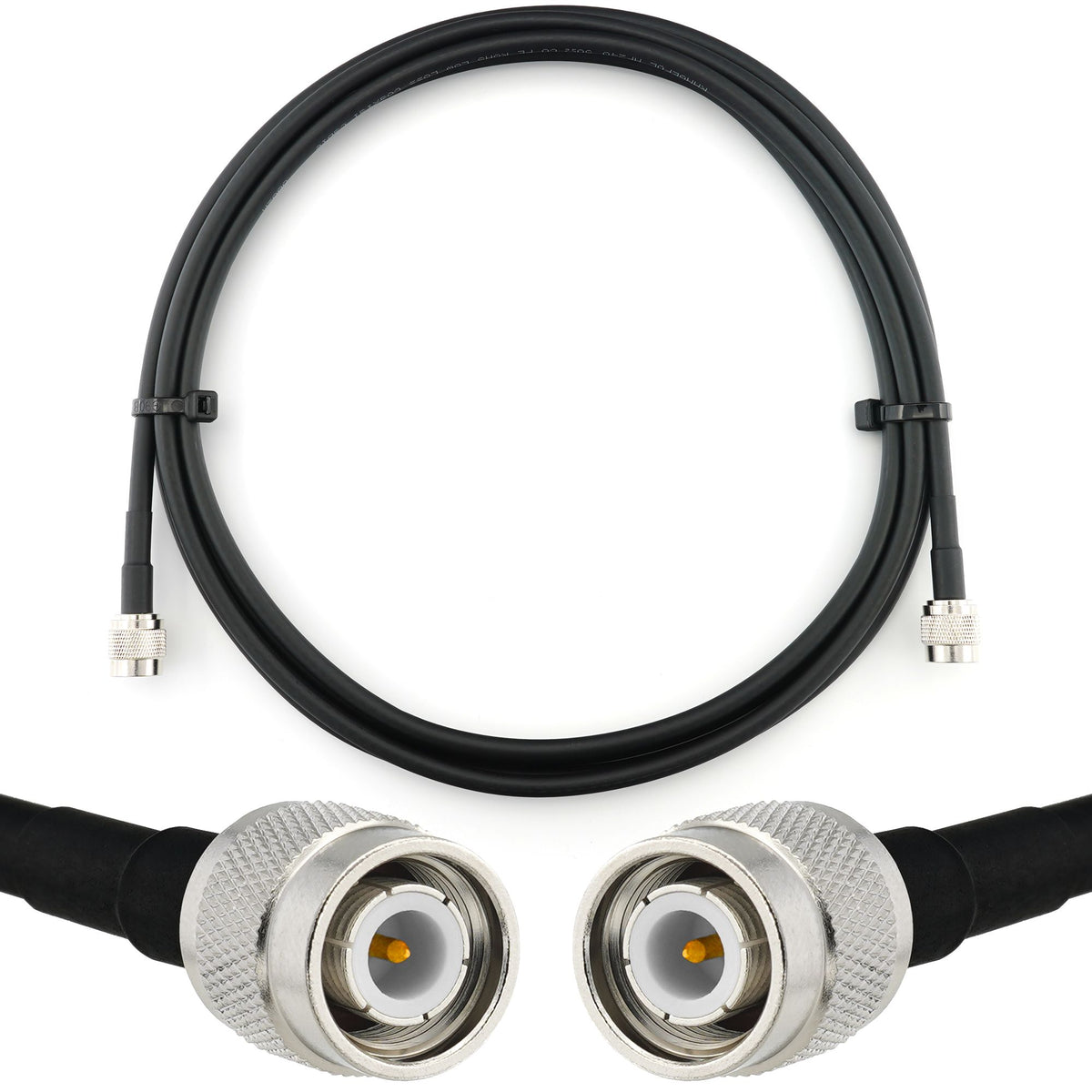 Rangeful TNC Male to TNC Male 3m Coaxial Cable — HF240 (LMR240 equivalent) HF240-TNCM-TNCM-3