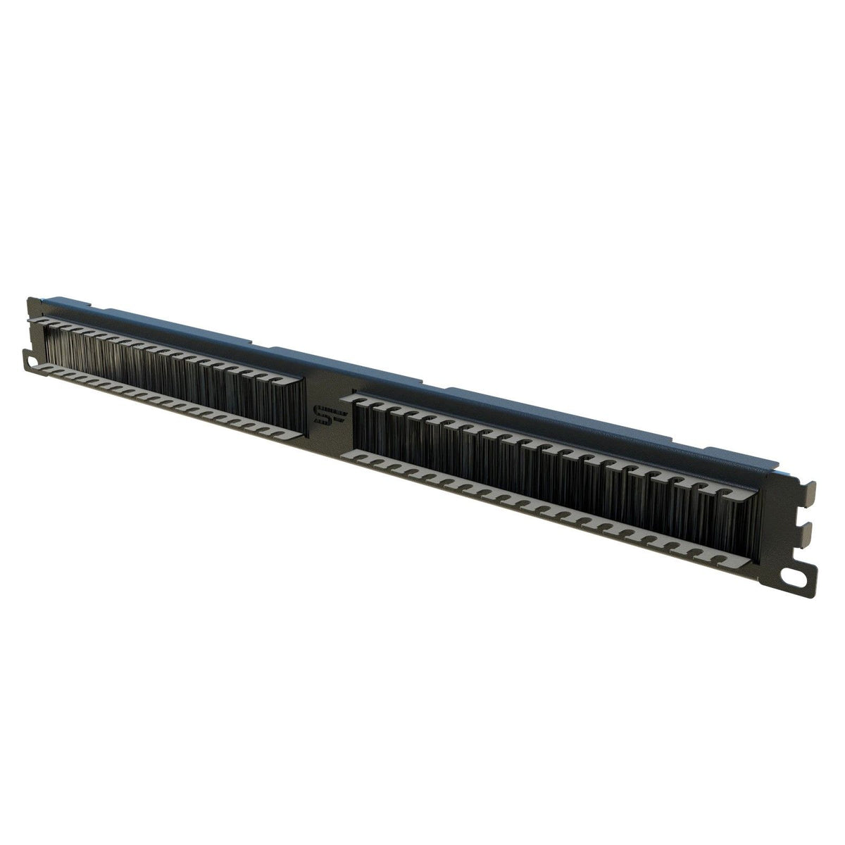 Stalflex Cable Organizer 19" 1U Black P-BPMCO19-1U-B