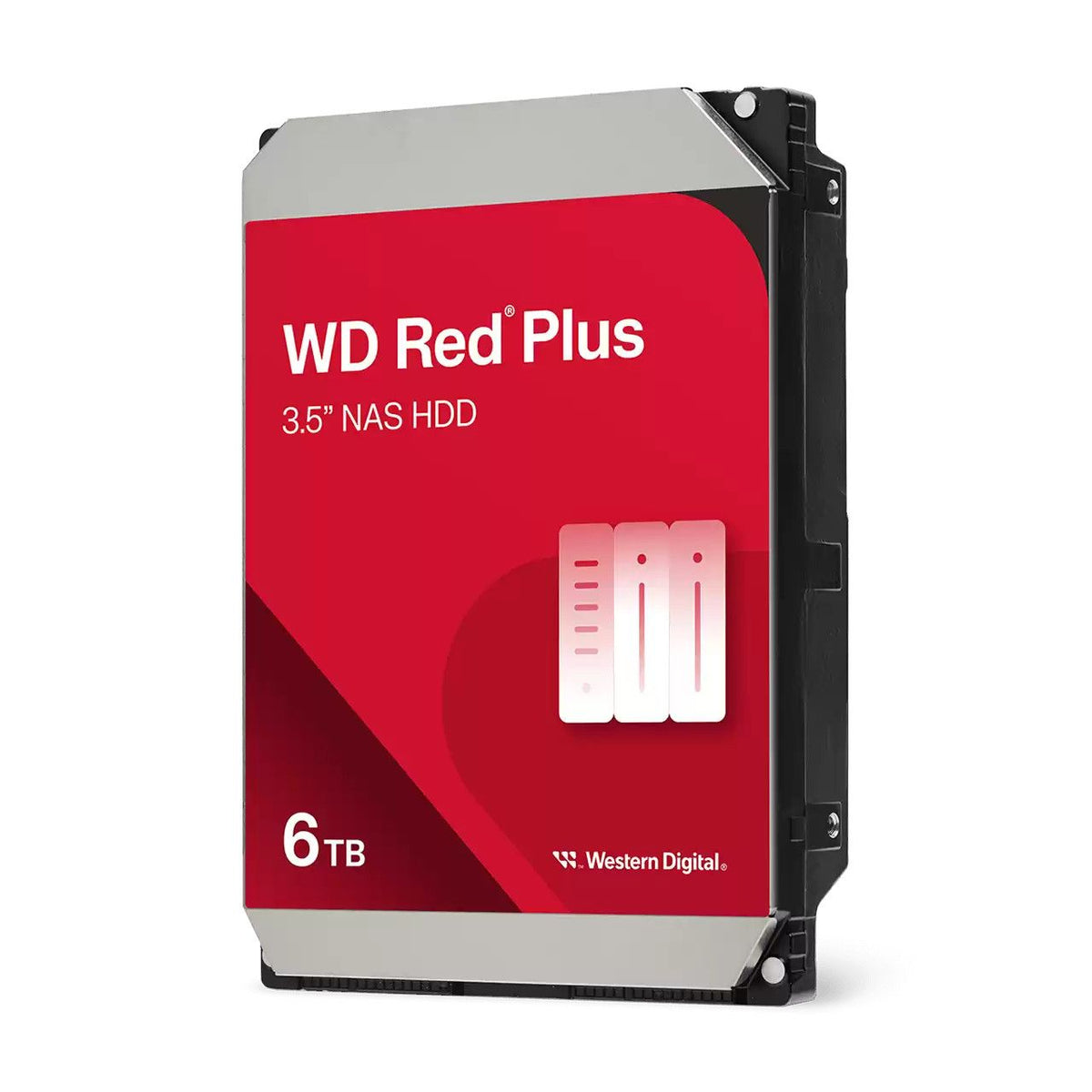 Western Digital Red Plus Internal NAS HDD 3.5" 6TB WD60EFPX