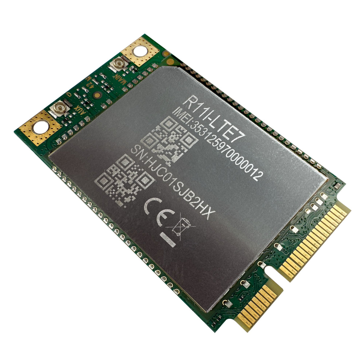 MikroTik mini-PCIe 4G LTE7 modem module R11e-LTE7