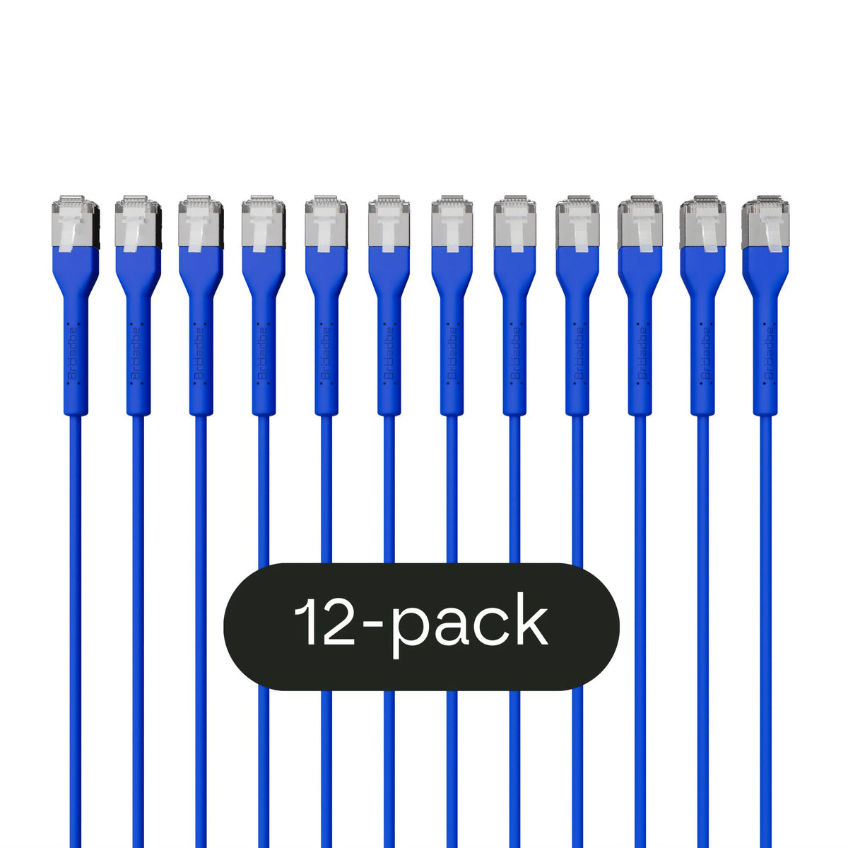 Broadbe Slim Patch Cable 10G Blue 1m 12-pack BTP-I32C6A-BL-1M-12