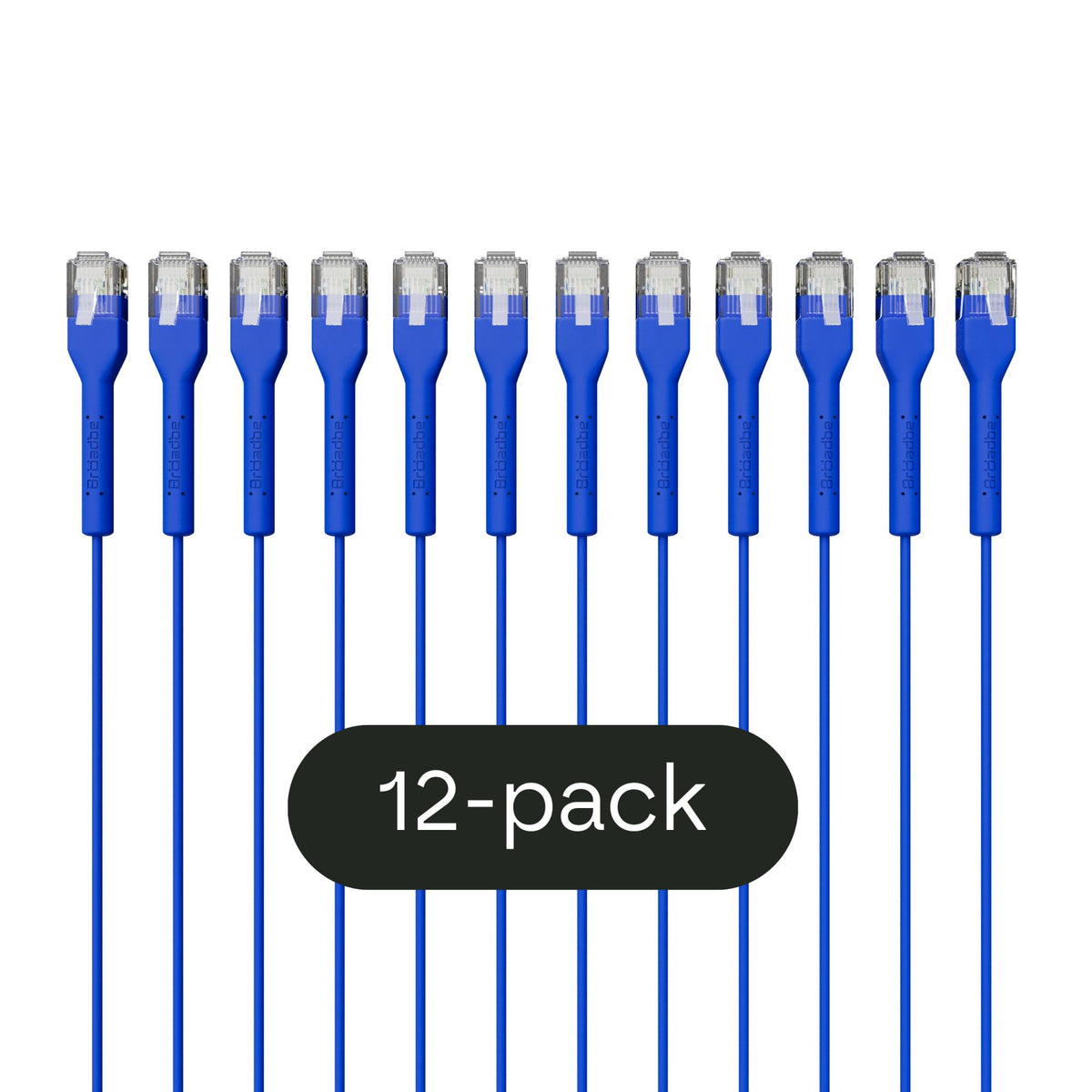 Broadbe Slim Patch Cable 5G Blue 2m 12-pack BTP-I32C6-BL-2M-12