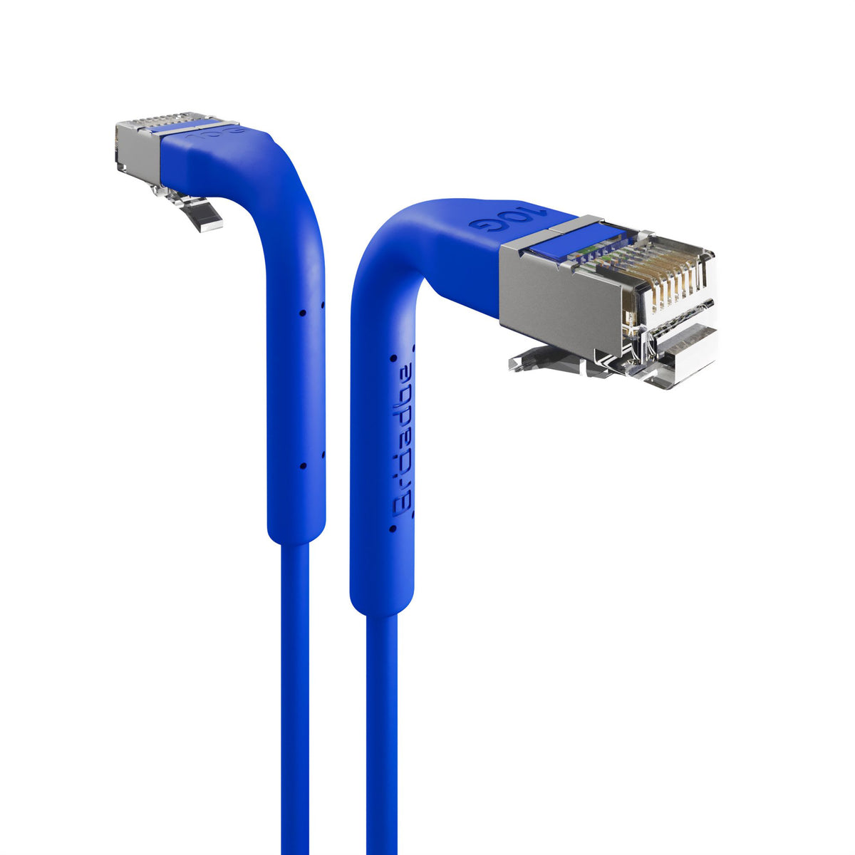 Broadbe Slim Patch Cable 10G Blue 0.1m BTP-I32C6A-BL-0.1M