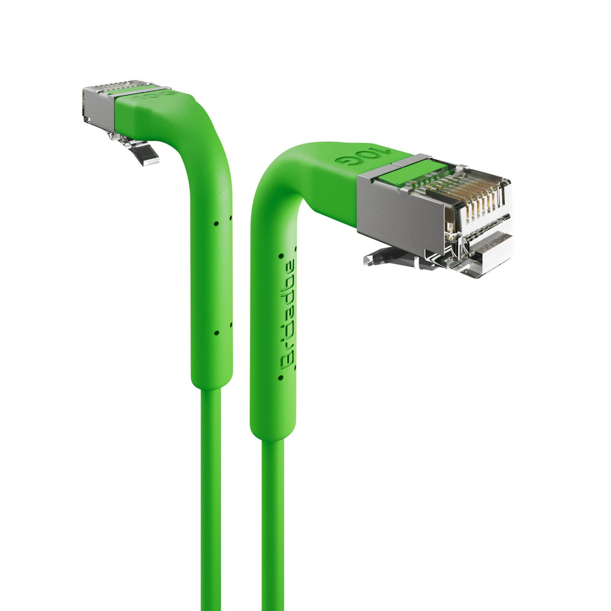 Broadbe Slim Patch Cable 10G Green 0.1m BTP-I32C6A-GR-0.1M
