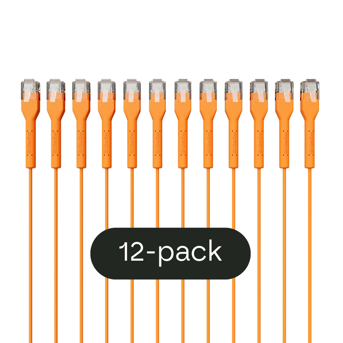 Broadbe Slim Patch Cable 5G Orange 3m 12-pack BTP-I32C6-OR-3M-12