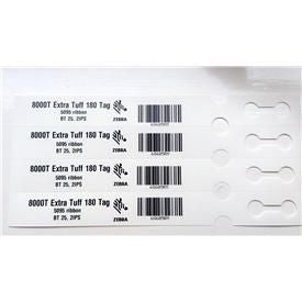 Zebra Tag 25 x 229mm