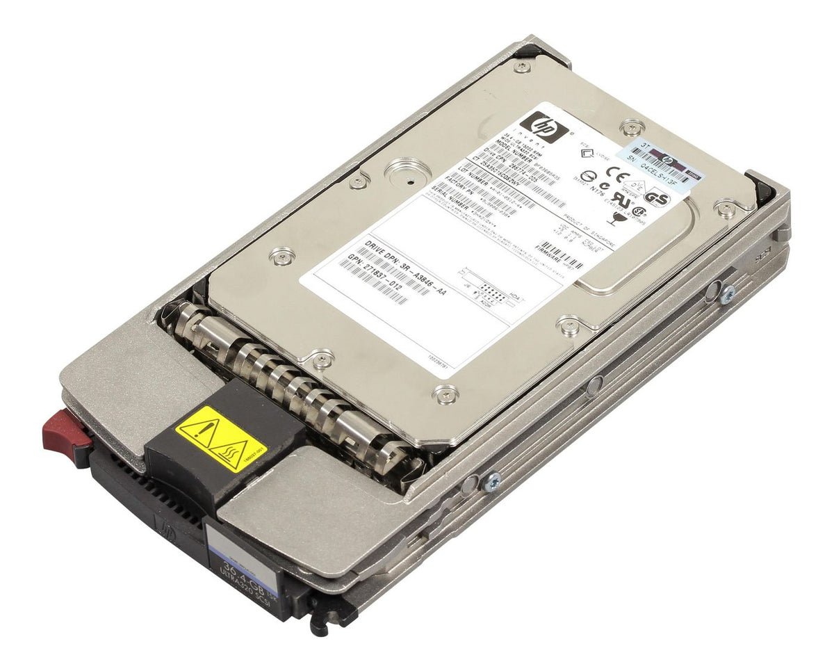 HP 36.4GB Ultra320 SCSI hard