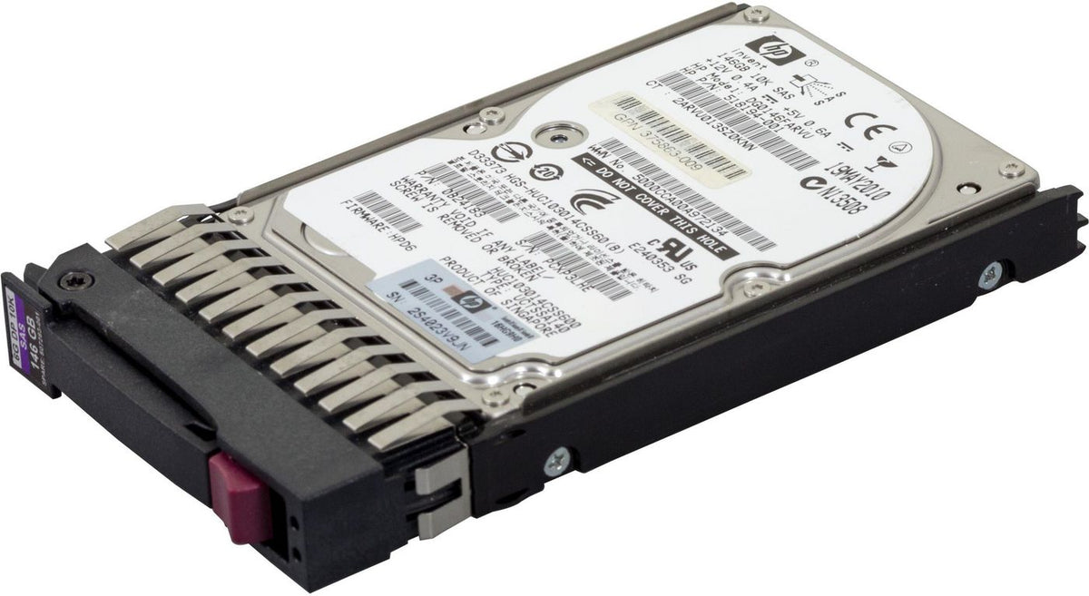 Hewlett Packard Enterprise 146Gb SAS 10K 2.5" SFF DP HDD