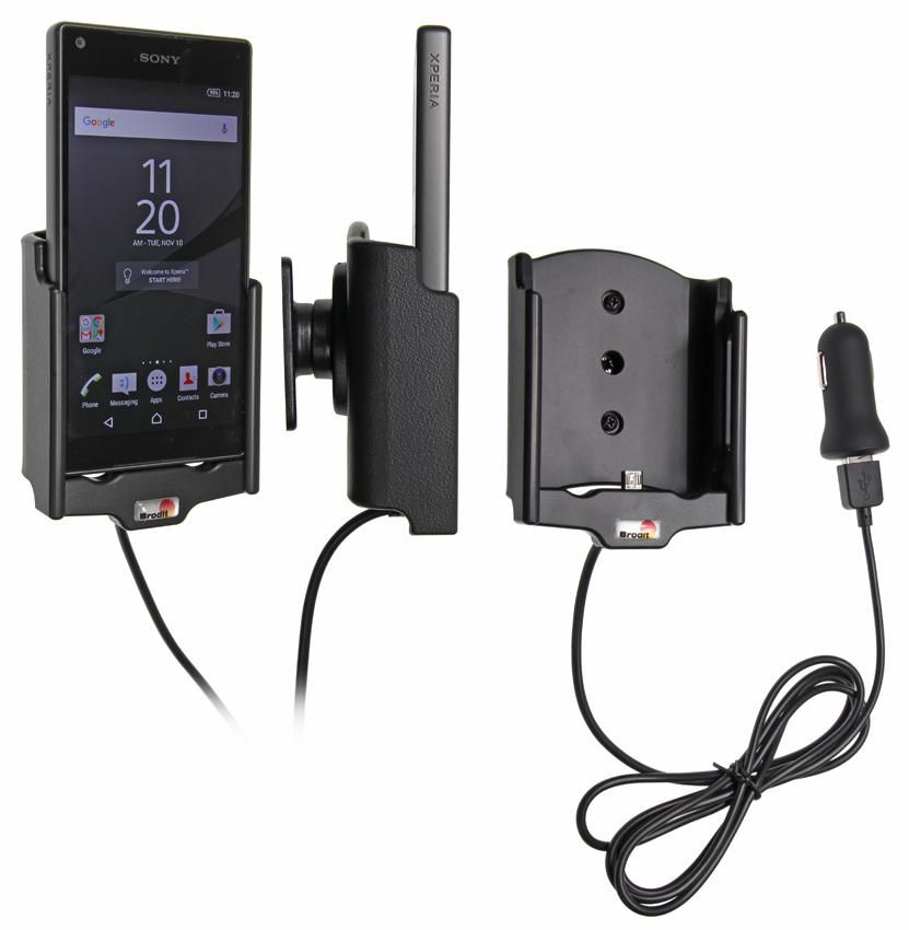 Brodit Active holder w. cig-plug