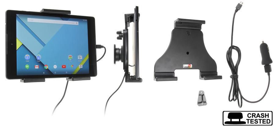Brodit Active holder w. USB-cable