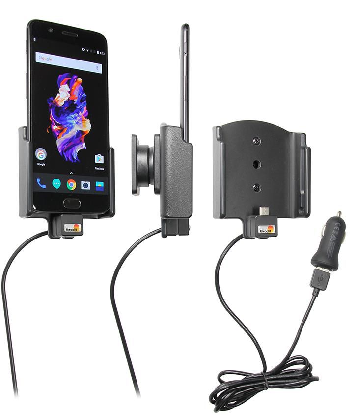 Brodit Active holder w. USB-cable