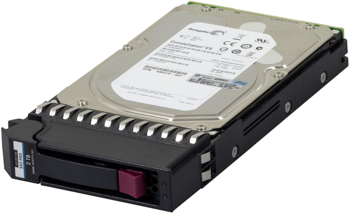 Hewlett Packard Enterprise HD 2TB 6G 7.2K 3.5 SAS P2000