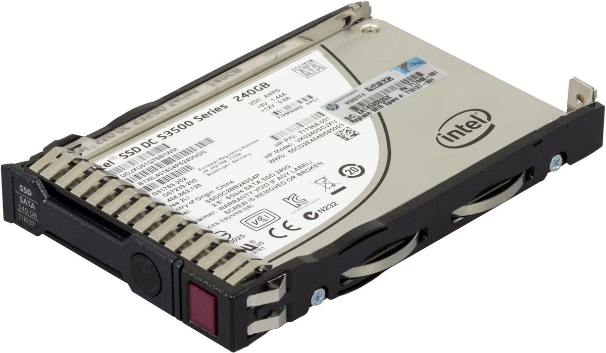 Hewlett Packard Enterprise SSD 240GB SATA 2.5 INCH