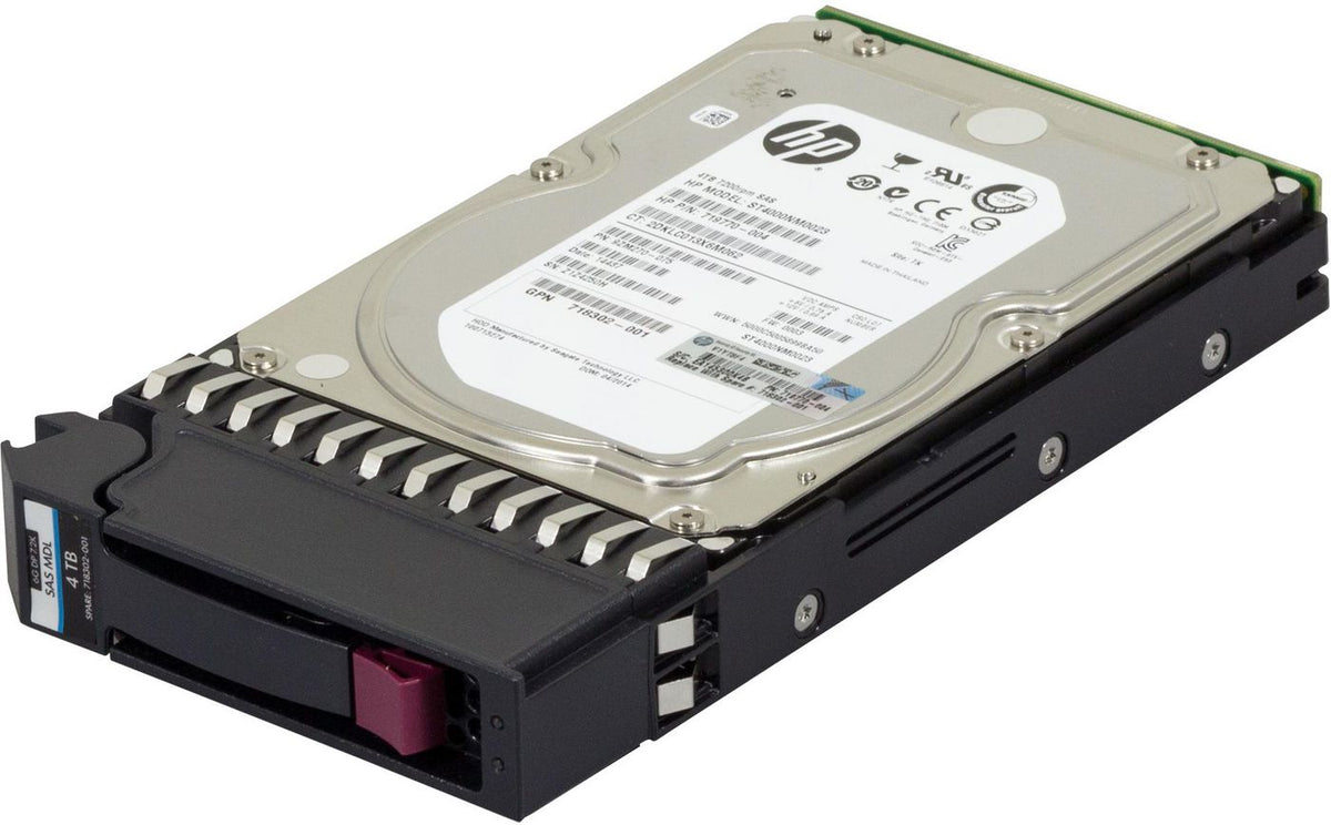 Hewlett Packard Enterprise SPS-DRV HD 4TB 6G 7.2K SAS MDL