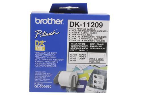Brother DK11209 SMALL ADDRESS LABELS