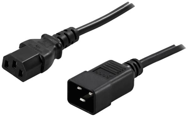 PowerWalker IEC C20 to IEC C13 converter