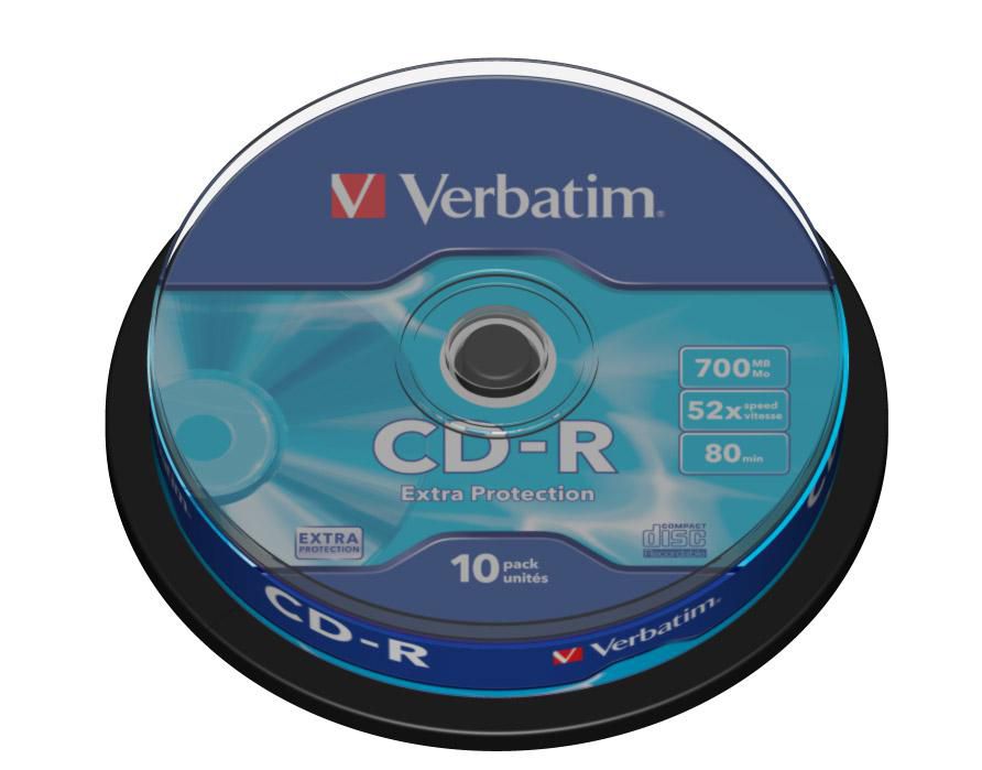 Verbatim CD-R 52X Extra Protect. 700MB