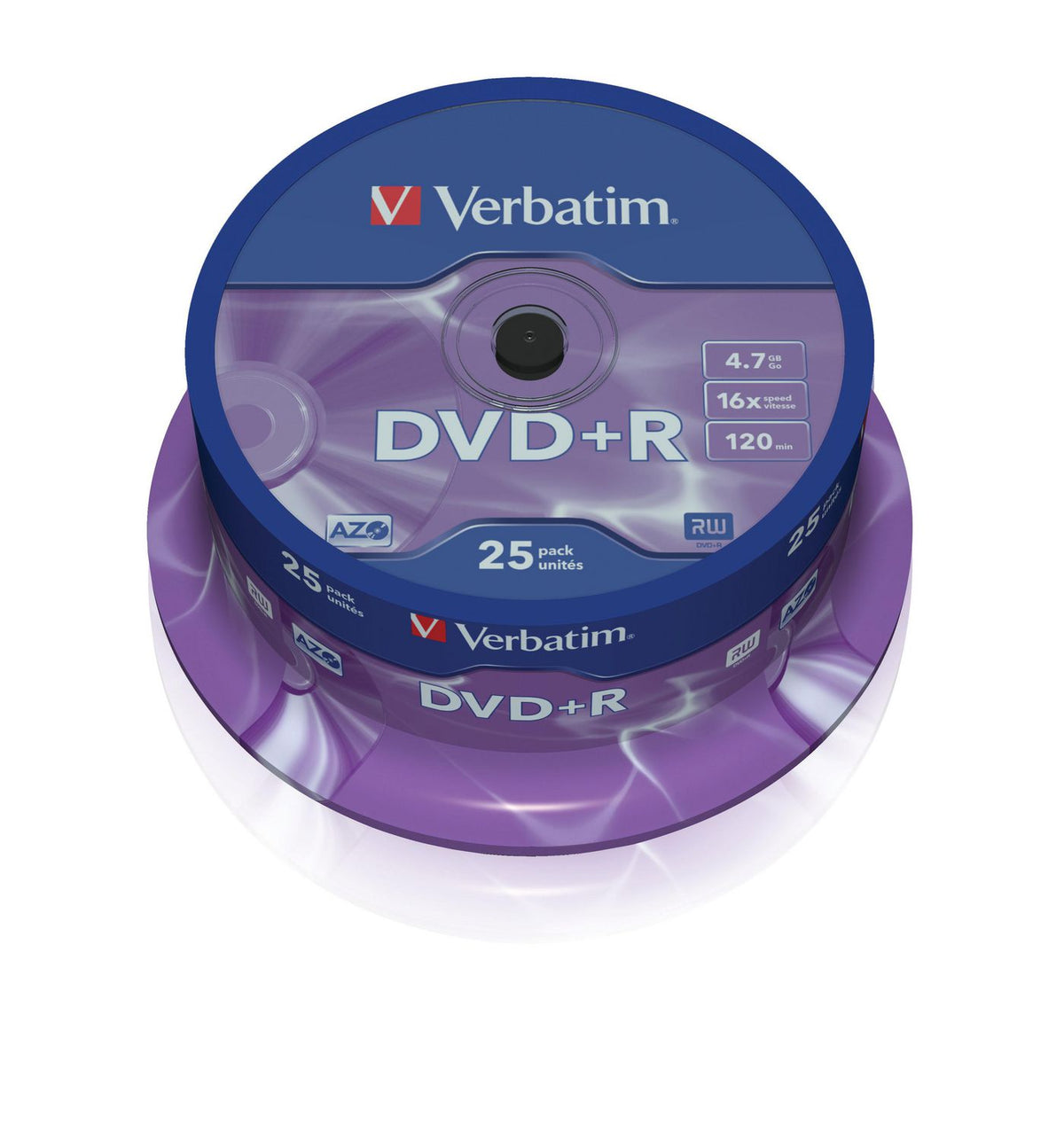 Verbatim DVD+R 16X 4.7GB Branded