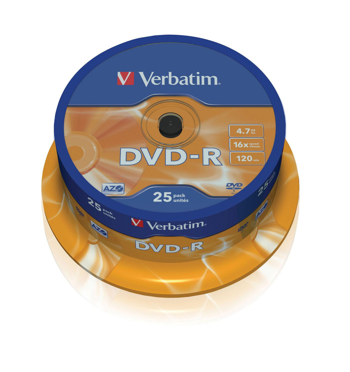Verbatim DVD-R, General, 25X, 4.7GB