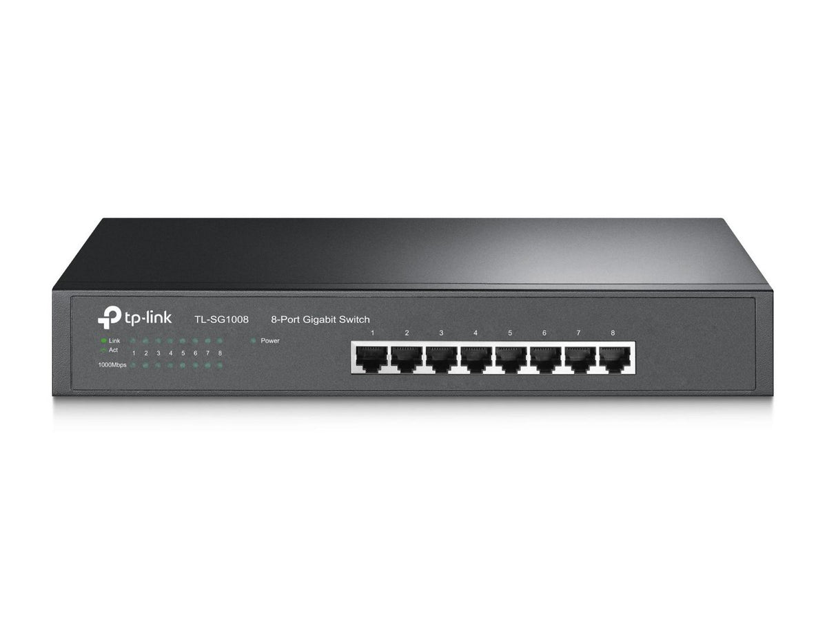 TP-Link 8-Port Gigabit Switch 19"-Rack