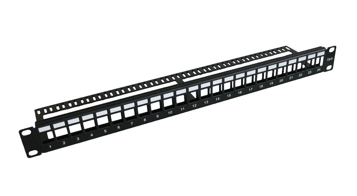 MicroConnect 19" Blank patch panel,
