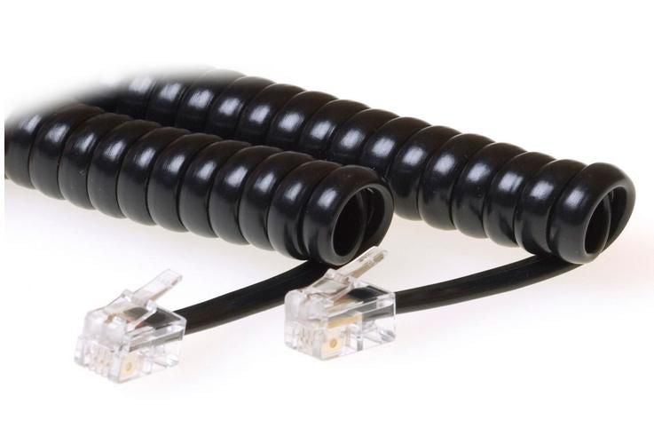 MicroConnect RJ10-RJ10 1,5M M/M Black