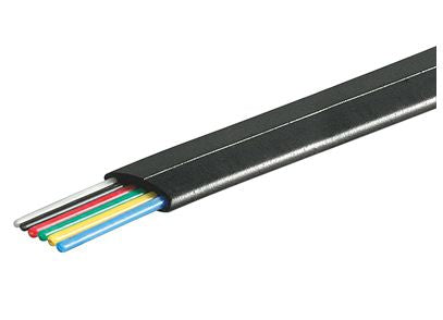 MicroConnect Telephone flat 6wires 100m