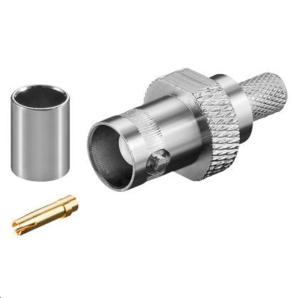 MicroConnect BNC crimp plug for RG59