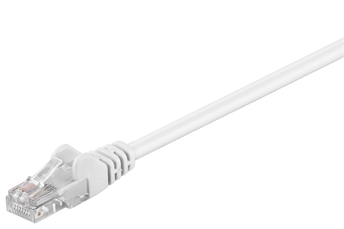 MicroConnect U/UTP CAT5e 5M White PVC