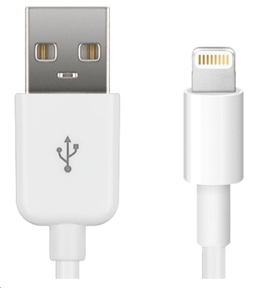 MicroConnect Lightning Cable MFI 2m, White