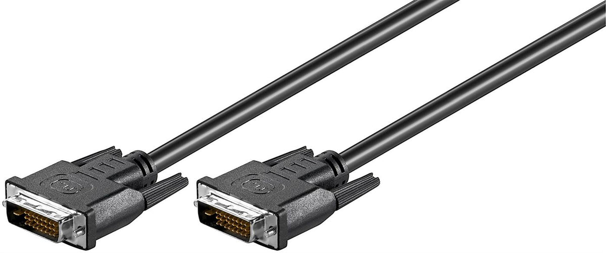 MicroConnect DVI-D 24+1-pin 3m M-M Black