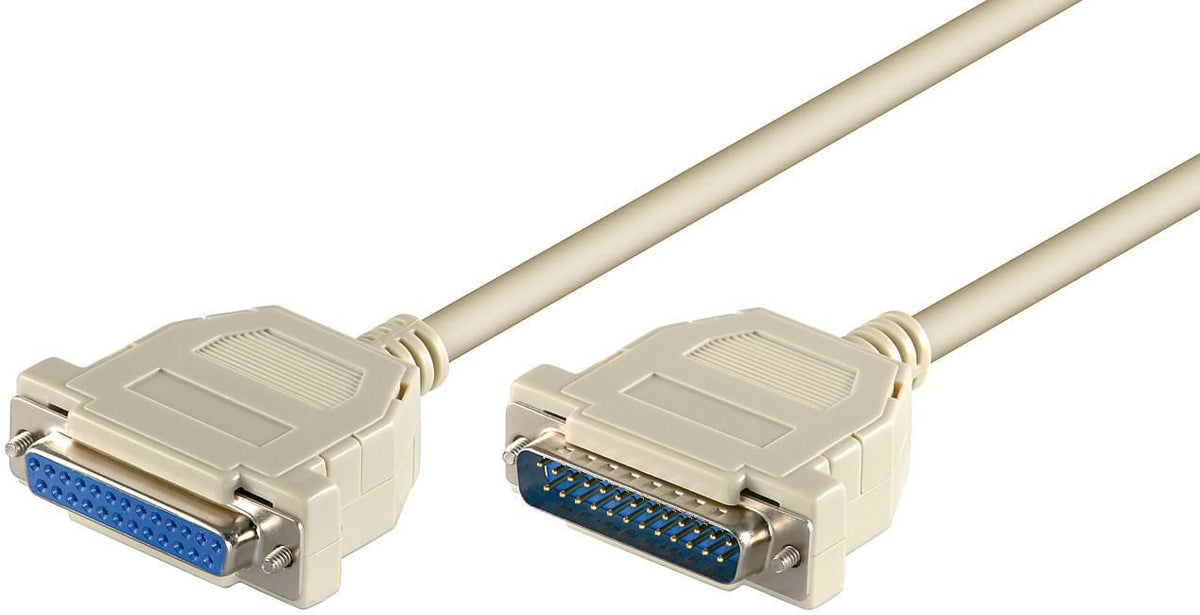 MicroConnect D-SUB/IEEE 1284 (25-pin) M-F