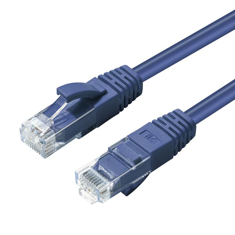 MicroConnect CAT6A UTP 5m Blue LSZH
