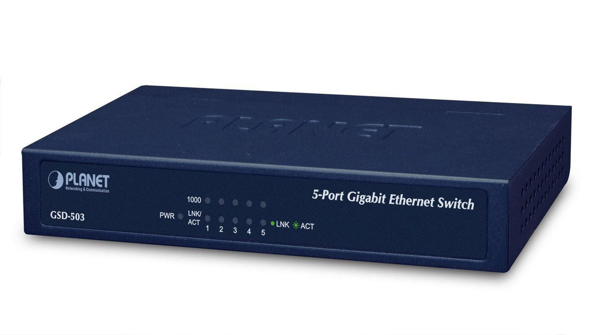 Planet 5-P 10/100/1000Mbps Gigabit