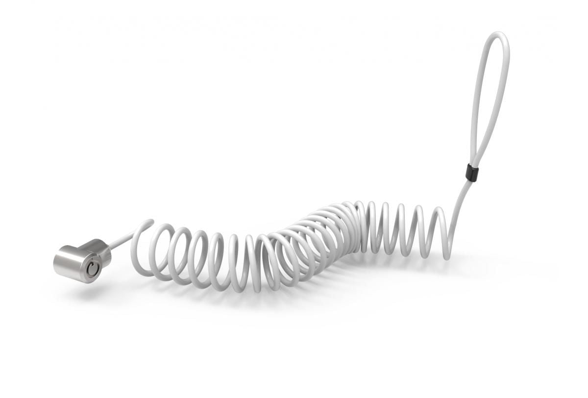 Compulocks Universal Keyed Coiled Cable