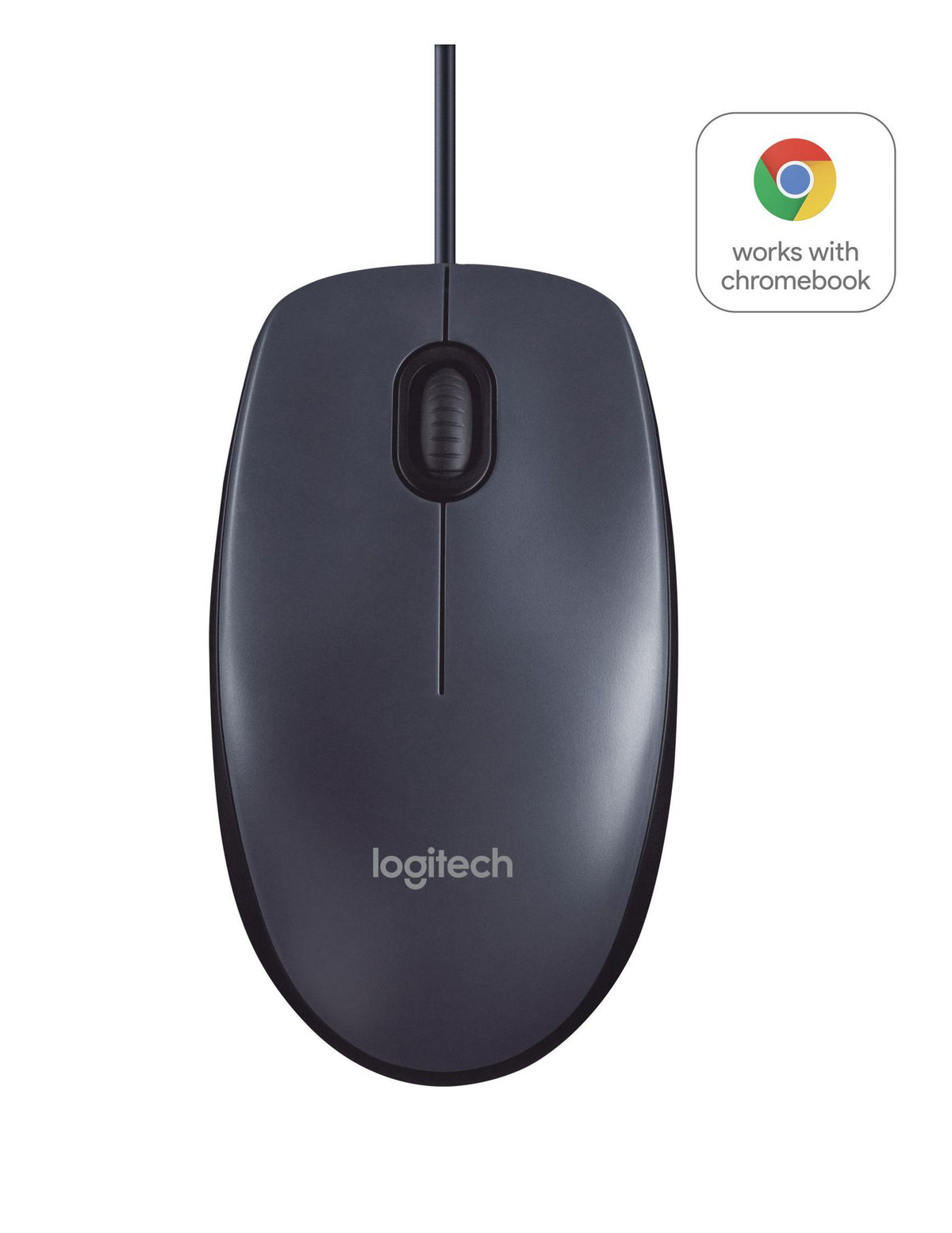 Logitech B100, Corded optical mouse