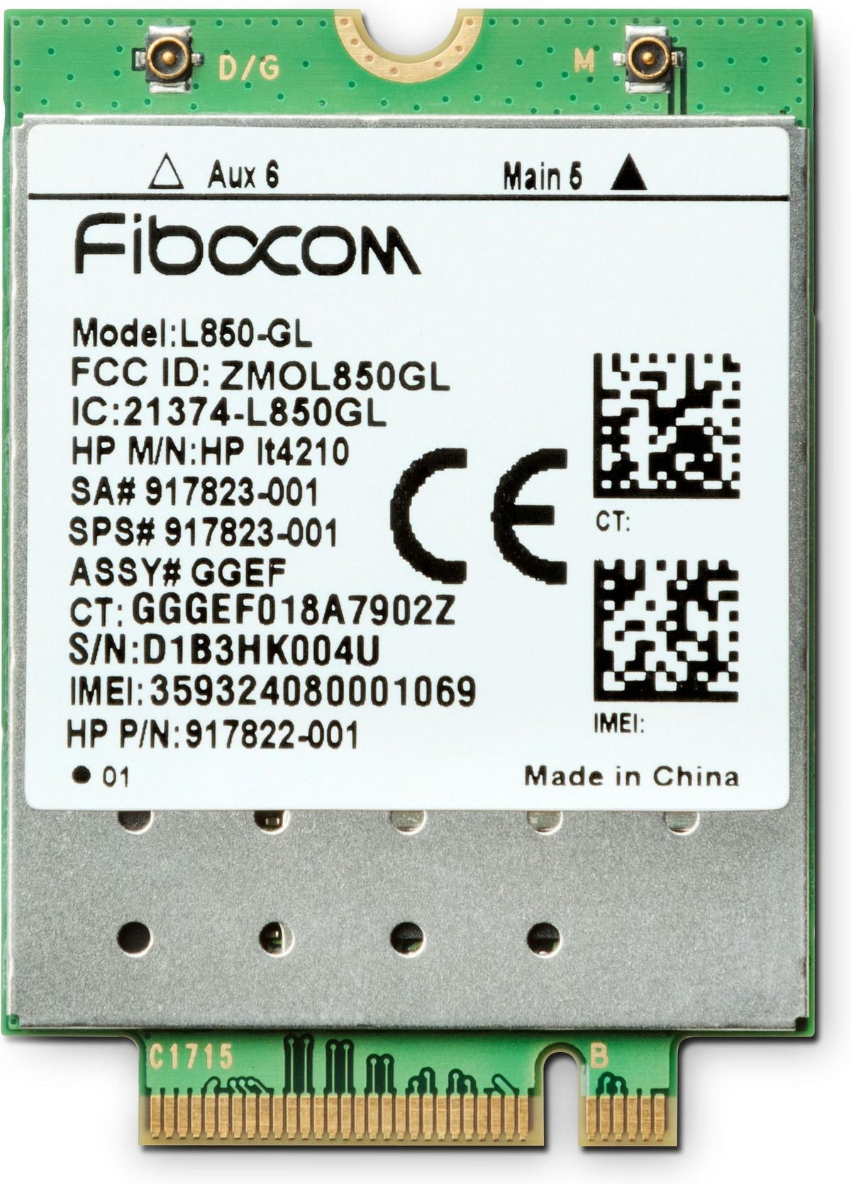 HP XMMT 7360 LTE WWAN ALL
