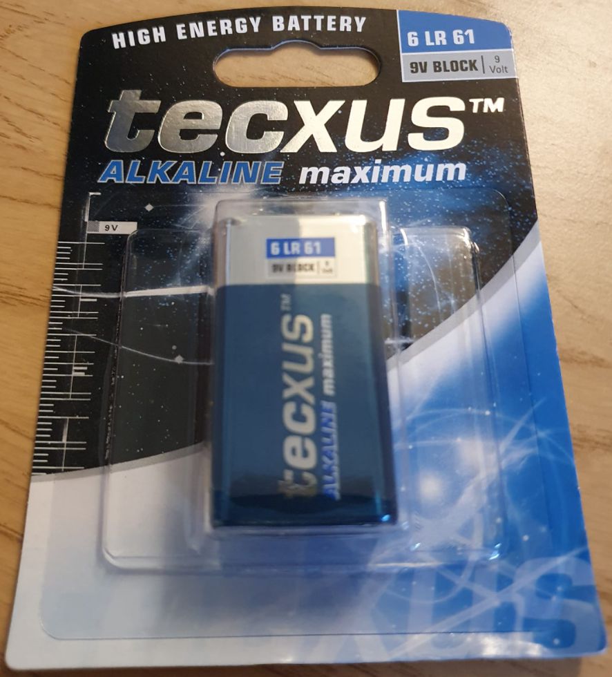 CoreParts Alkaline Mang 9V Block 200 mAh