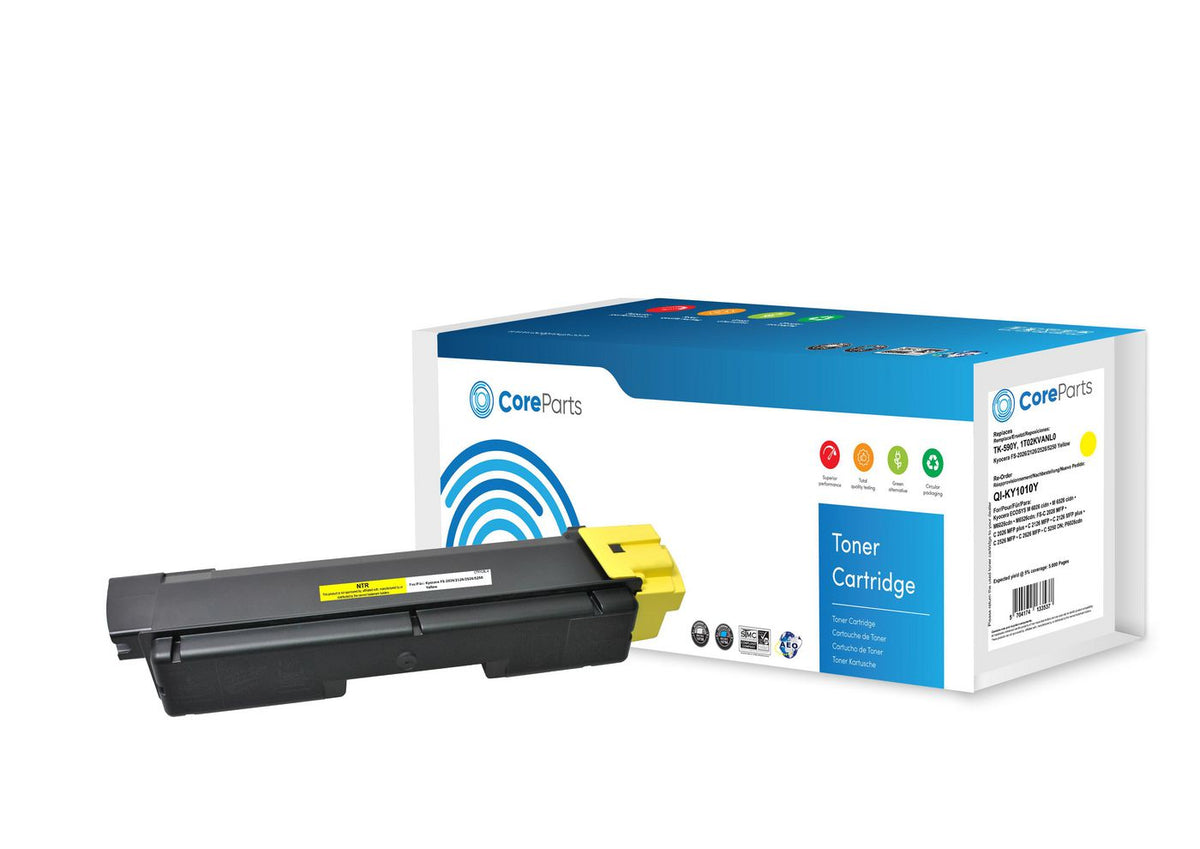 CoreParts Toner Yellow TK-590Y
