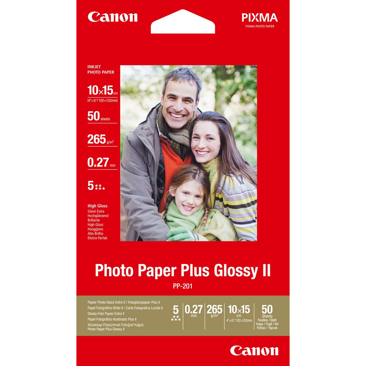 Canon Photo Paper Glossy Plus II