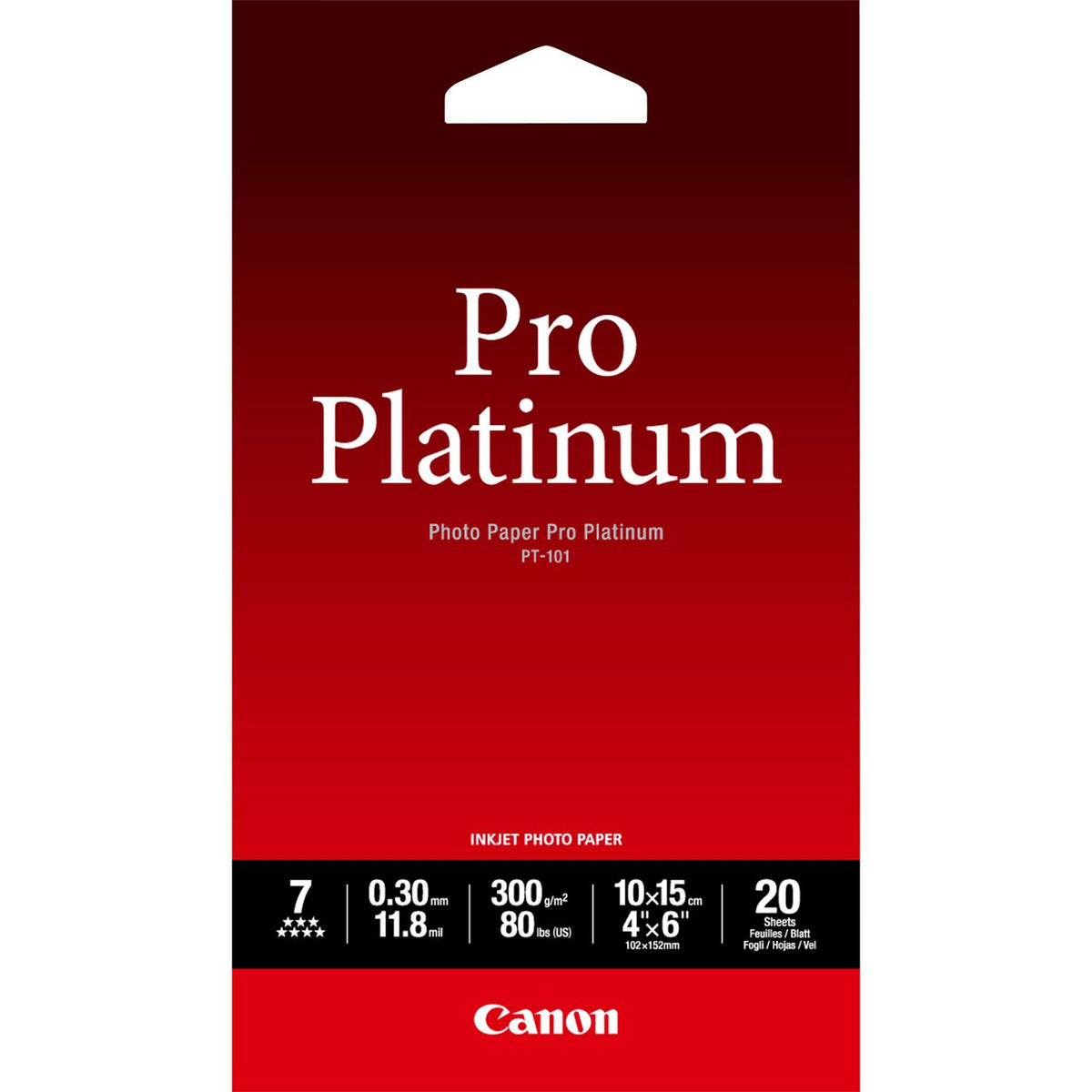 Canon Photo Paper 300g 4X6 Inch