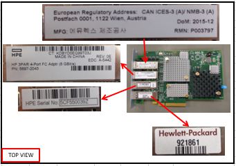 Hewlett Packard Enterprise ADAPTER FC 4 PORT