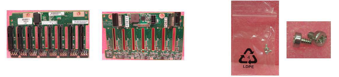 Hewlett Packard Enterprise SAS/SATA backplane board