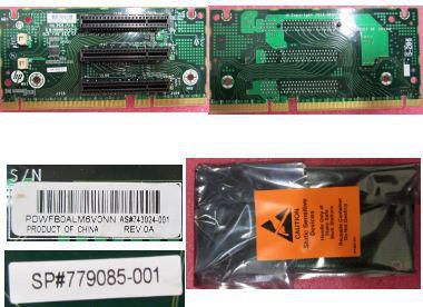 Hewlett Packard Enterprise PCA DL180 GEN9 3PCIE X8 RISER