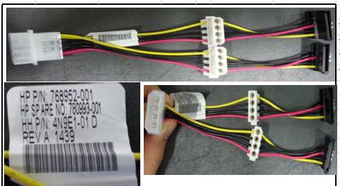 Hewlett Packard Enterprise Storage Power Cable Kit