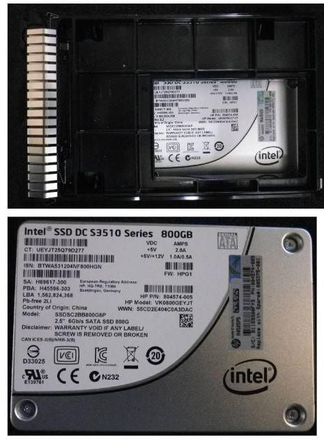 Hewlett Packard Enterprise 800GB LFF SATA SSD SCC RI PLP