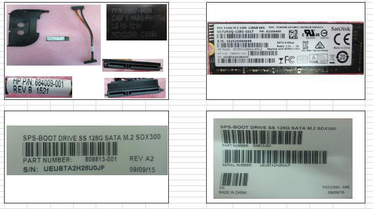 Hewlett Packard Enterprise BOOT DRIVE SS 128G SATA M.2