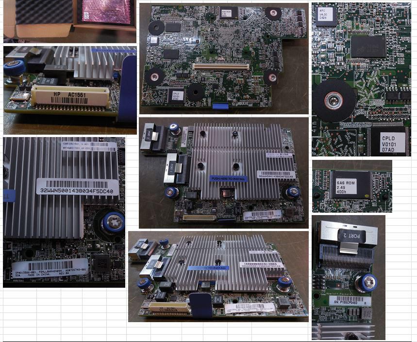 Hewlett Packard Enterprise Smart Array P840ar Board