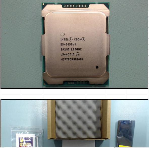 Hewlett Packard Enterprise Intel Xeon E5-2650V4 2.2GHz
