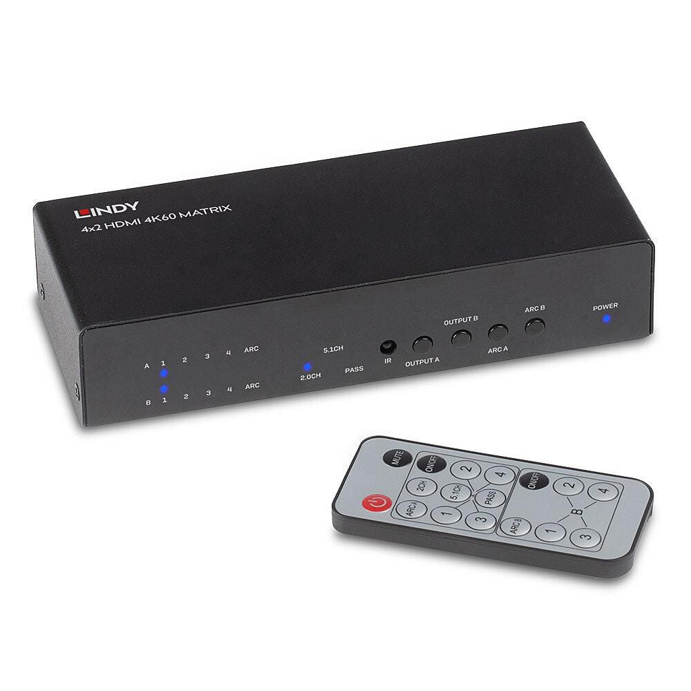 Lindy Matrix Switch, HDMI 2.0